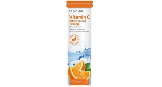 Numark Vitamin C Effervescent 1000mg Tablets Pack Of