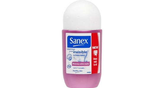 Sanex Roll On Deodorant Dermo Invisible 50ml