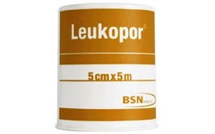 Leukoplast Leukopor Non-woven Surgical  Tape  5cm x 5m