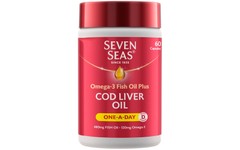 Seven Seas Cod Liver Oil One a Day Capsules Pack of 60