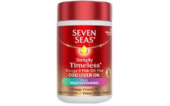 Seven Seas Simply Timeless Omega-3 & CLO + Multivits Caps Pack of 30