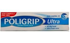 Poligrip Denture Fixative Cream Ultra 40g