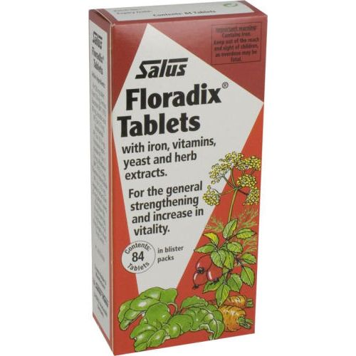 Floradix Formula Herbal Iron Tablets Pack of 84