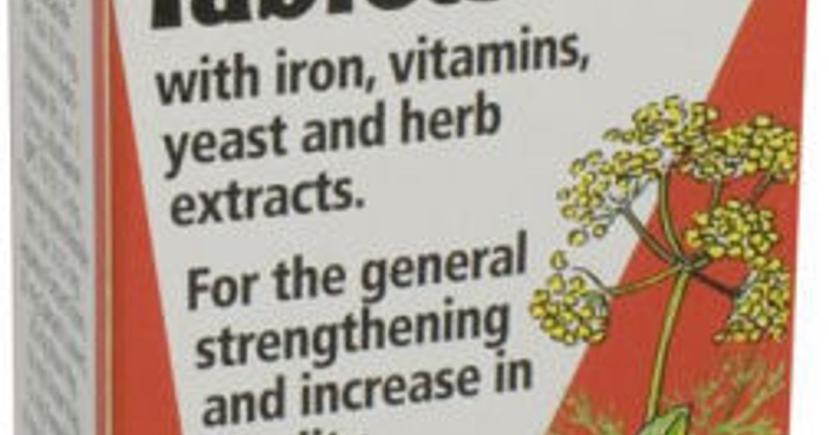 Floradix Formula Herbal Iron Tablets Pack of 84