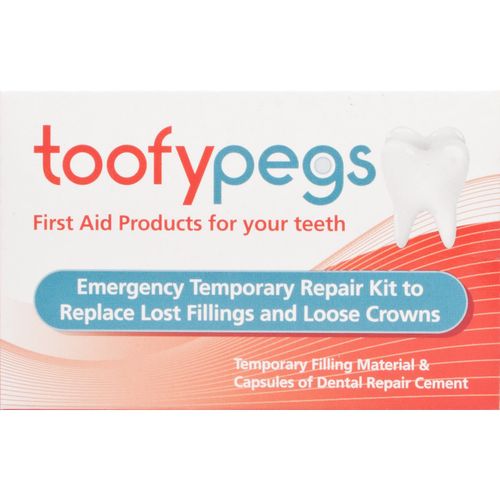 Toofypegs Emergency Temporary Repair Kit for Fillings & Crowns