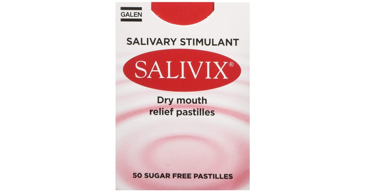 Salivix Dry Mouth Pastilles Pack of 50