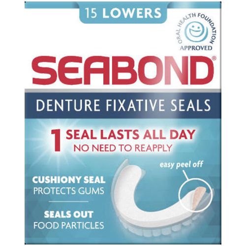 Seabond Original Lower Denture Fixatives Pack of 15