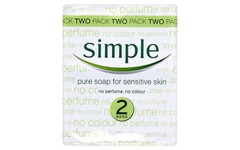 Simple Pure Bath Soap 125g Pack of 2