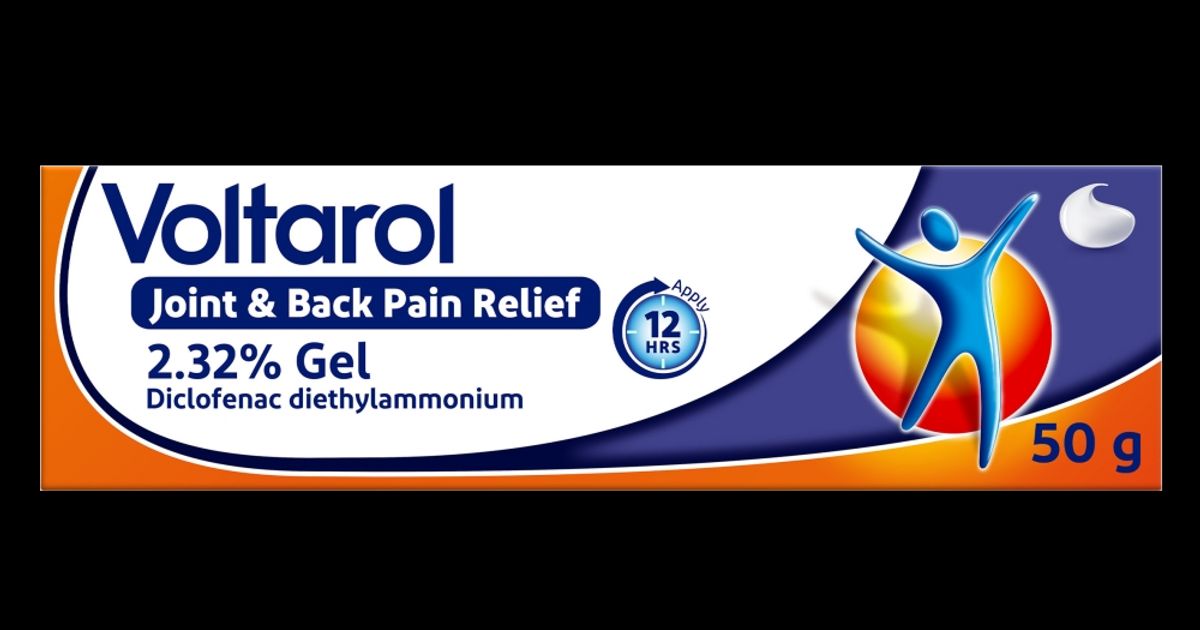 Voltarol Joint & Back Pain Relief Gel 50g