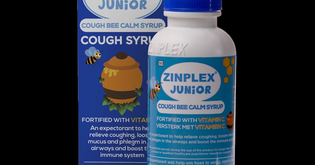 Zinplex Junior Cough Bee Calm Syrup 200ml