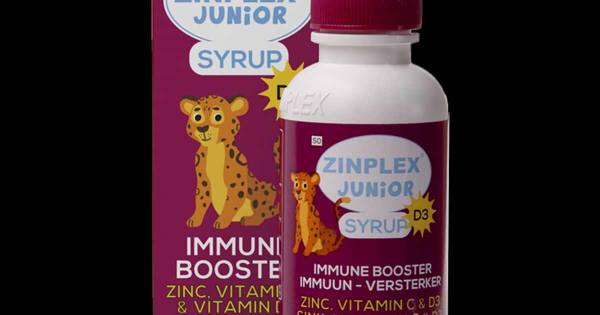 Zinplex Junior D3 Syrup 200ml