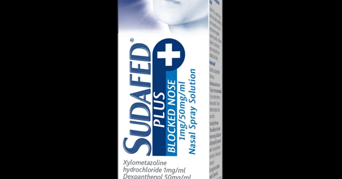 Sudafed deals nasal spray