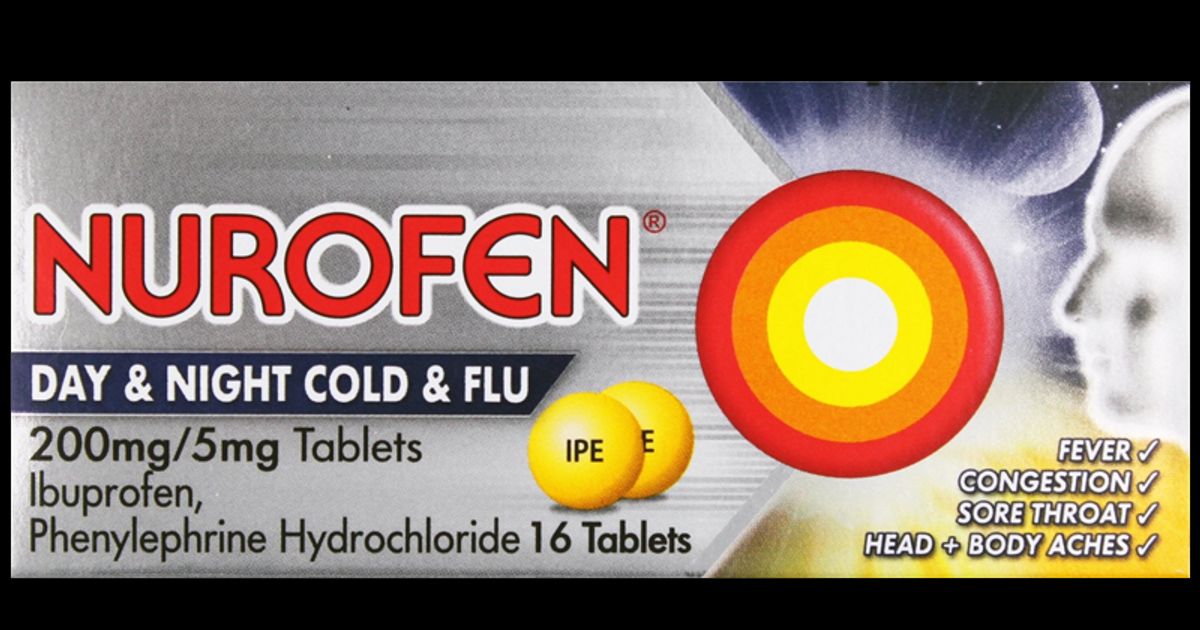 Nurofen Day & Night Cold & Flu Tablets Pack of 16