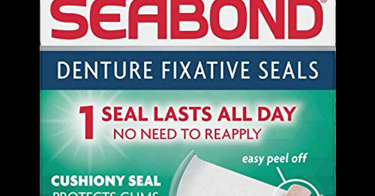 Seabond Original Upper Denture Fixatives Pack of 15