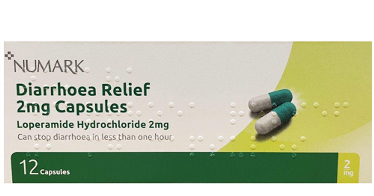 Numark Diarrhoea Relief Capsules Pack of 12