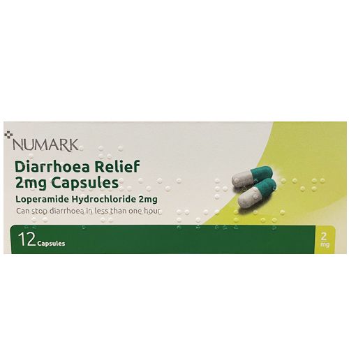 Numark Diarrhoea Relief Capsules Pack of 12