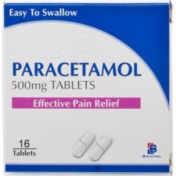 Paracetamol 500mg Tablets Pack of 16