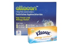 Cetirizine Hydrochloride Tablets Pack of 30 (Includes FREE Kleenex Pocket Tissues*)