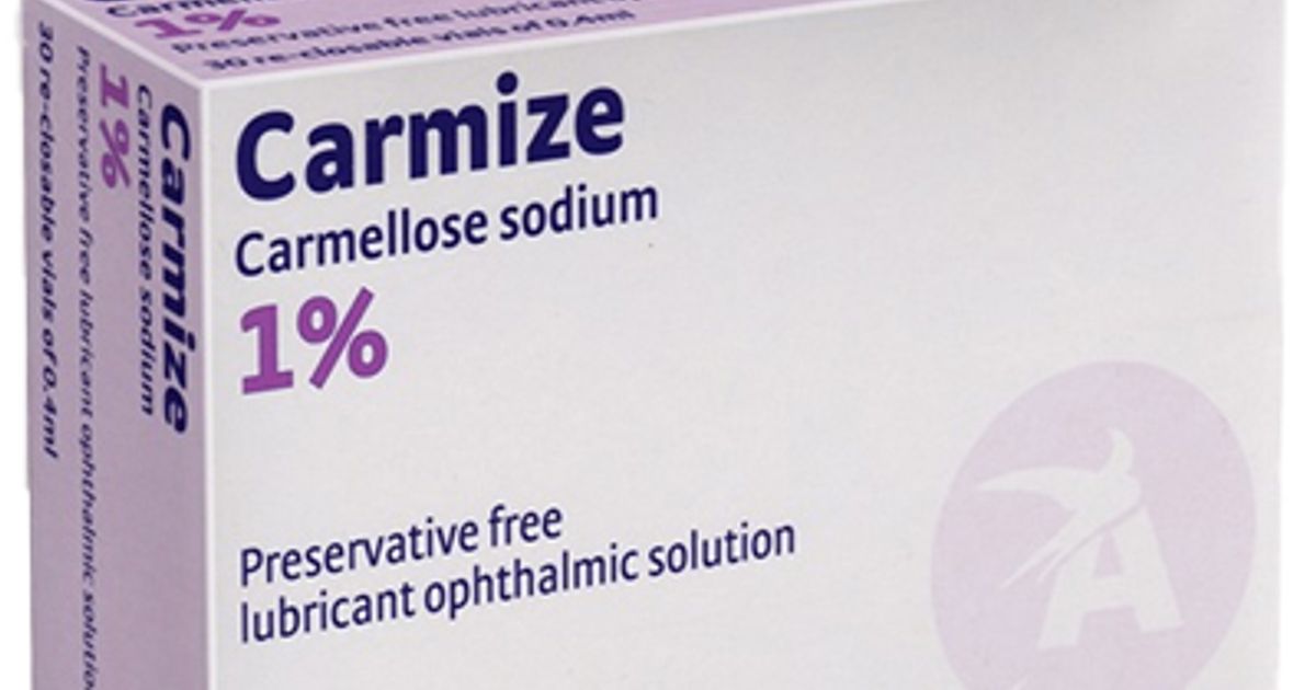 Carmellose Sodium 1 0.4ml Vials Pack of 30