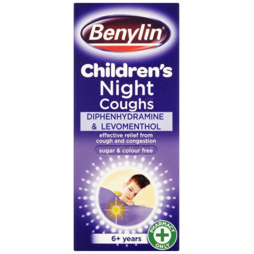 Benylin Childrens Night Coughs 6+ Years 125ml