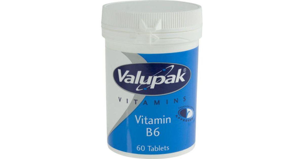 Valupak Vitamin B6 10mg Tablets Pack Of 60