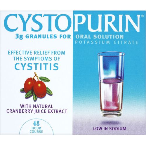 Cystopurin Cranberry Flavoured Granules 3g Pack of 6