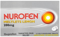 Nurofen Meltlets Compressed Tablets Pack of 12