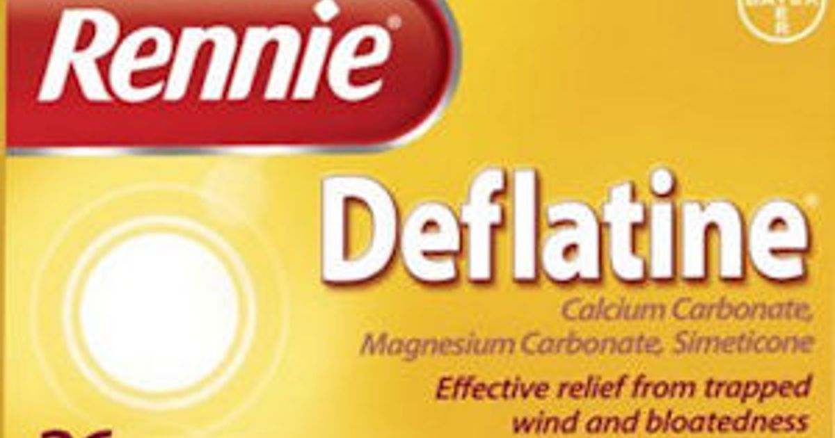 Rennie Deflatine Tablets Pack of 36