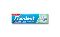 Fixodent Complete Neutral Flavoured Denture Adhesive Cream 40g