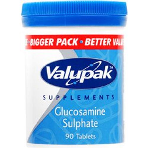 Valupak Glucosamine Sulphate Tablets 500mg Pack of 90