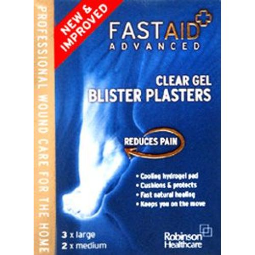 Fastaid Advanced Plasters Blister Pack of 5