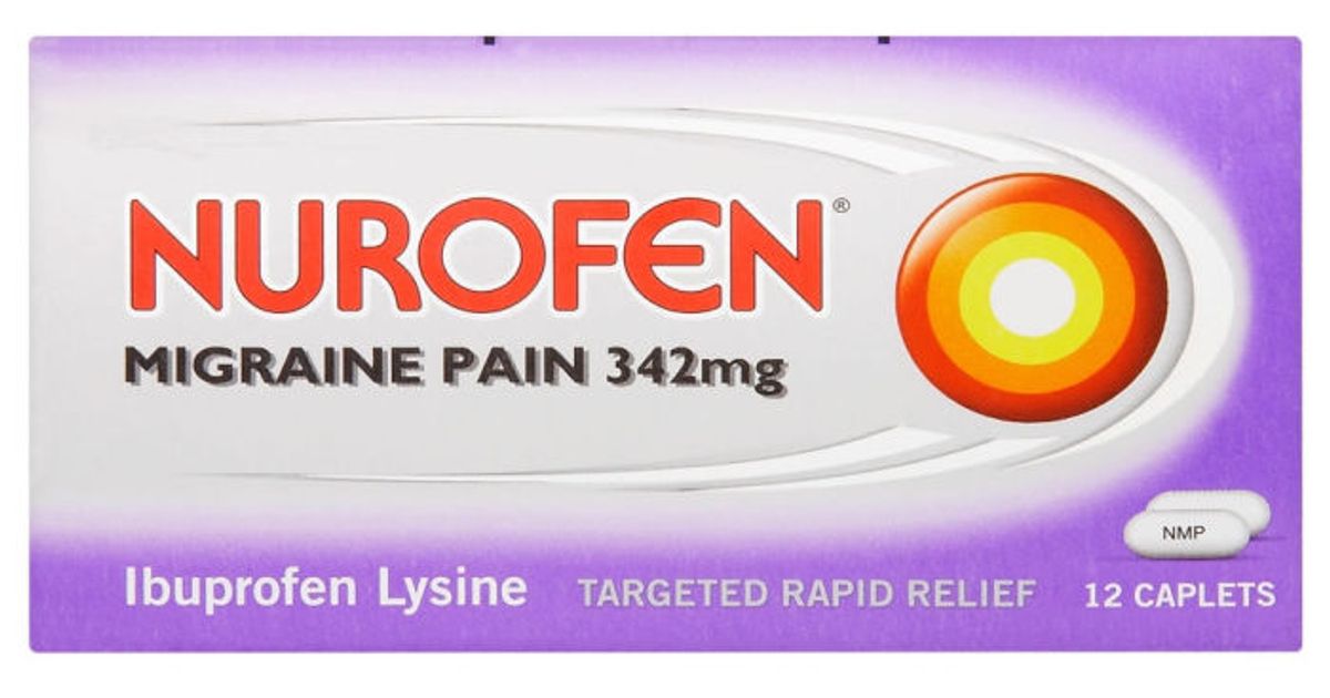 Nurofen Migraine Pain Tablets Pack of 12