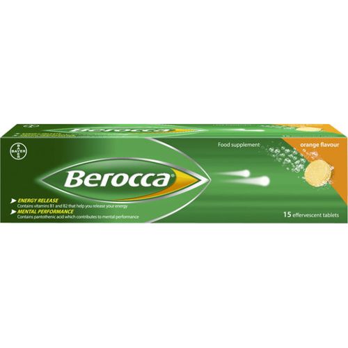 Berocca Effervescent Orange Pack of 15