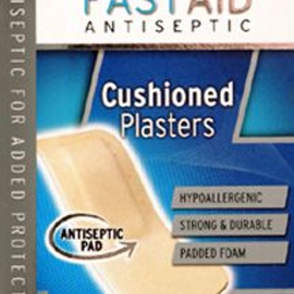 Fastaid Plasters Cushioned Pack of 20