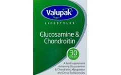 Valupak Glucosamine & Chondroitin Tablets 500/400mg Pack of 30