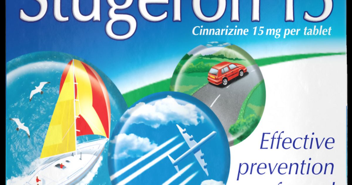 Stugeron Travel Tablets Pack of 15