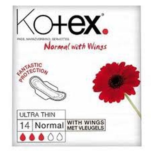Kotex Ultra Thin Normal Towels with Wings Pack of 14