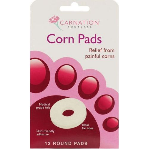 Carnation Corn Pads Round Pack of 12