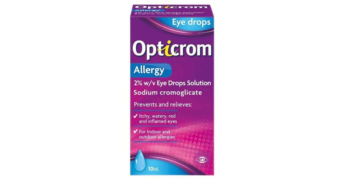 Opticrom Allergy Eye Drops 10ml