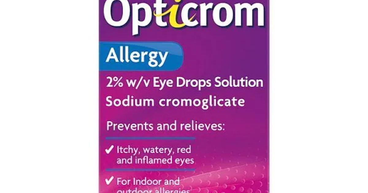 Opticrom Allergy Eye Drops 10ml
