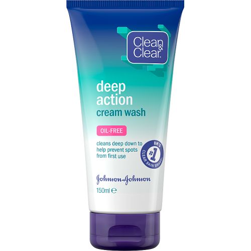 Clean & Clear Deep Action Cream Cleansing 150ml