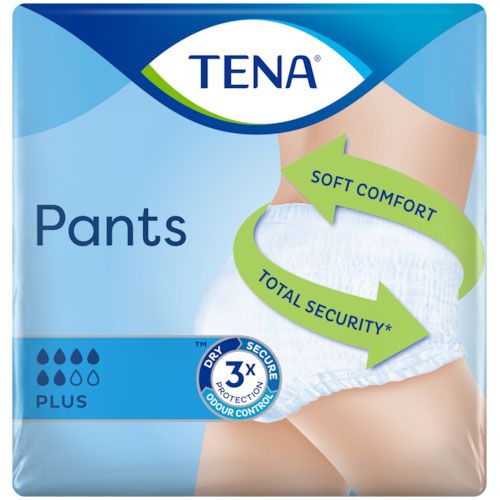 TENA Pants Plus Medium Pack of 9