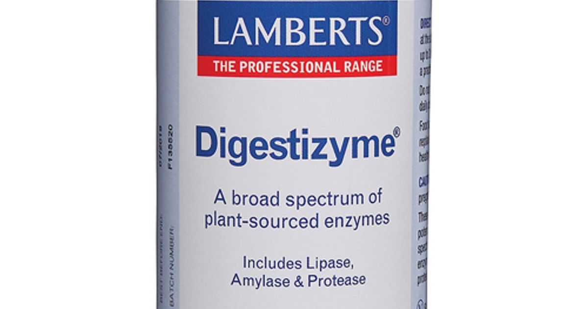 Lamberts Digestizyme Capsules Pack Of 100