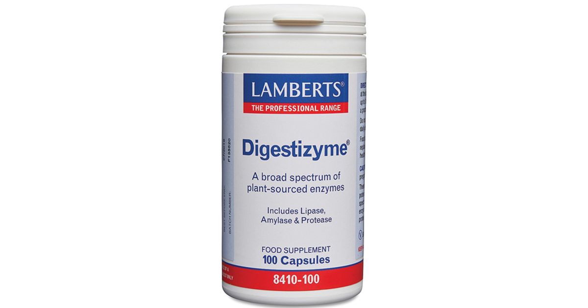 Lamberts Digestizyme Capsules Pack Of 100