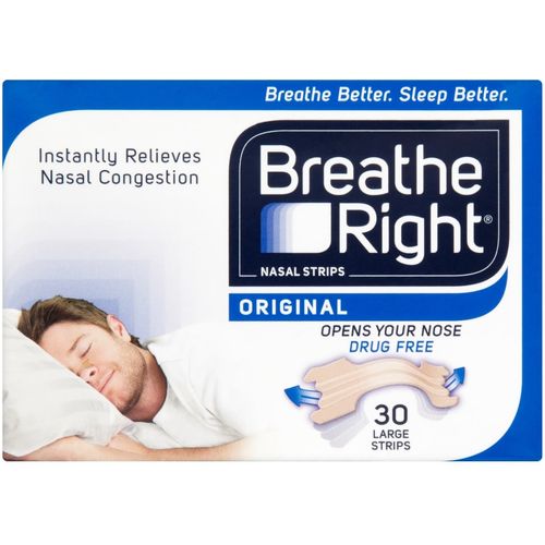 Breathe Right Nasal Strips Large Original Pack of 30 x 2