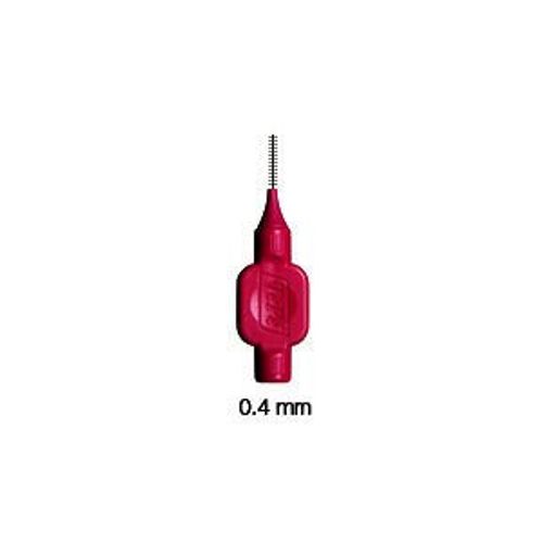Tepe Interdental Brushes Pink 0.4mm Pack of 6