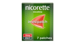 Nicorette® Step 2 Invisi 15mg Patch, 7 Nicotine Patches (Stop Smoking Aid)