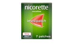 Nicorette® Step 3 Invisi 10mg Patch, 7 Nicotine Patches (Stop Smoking Aid)