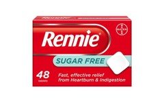 Rennie Sugar Free Tablets Pack of 48