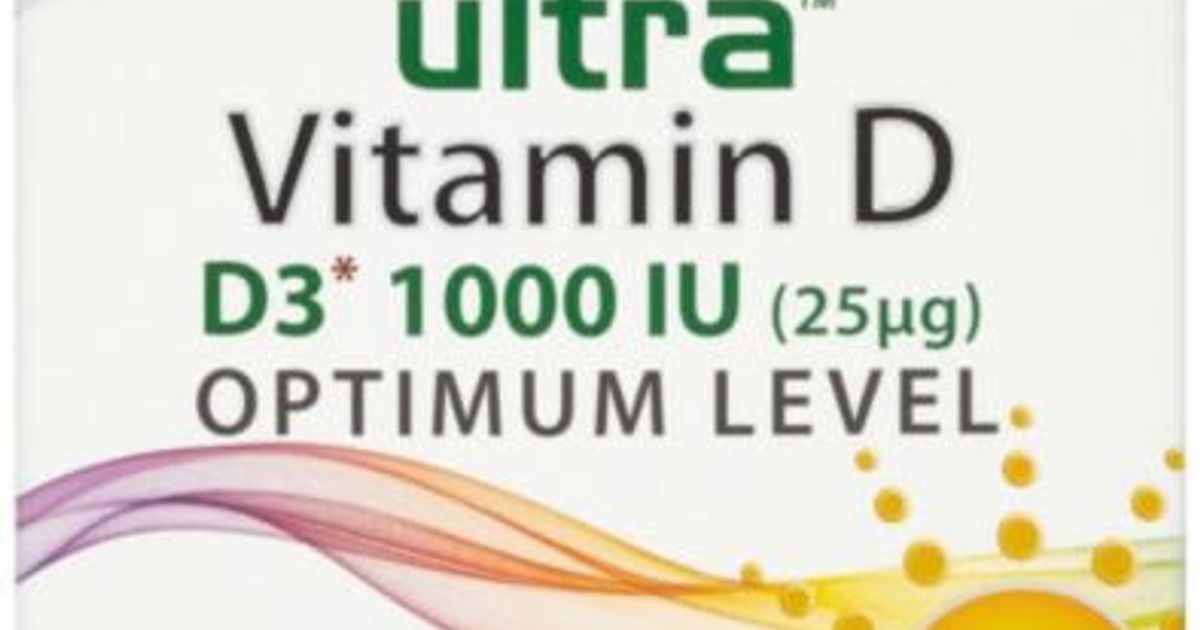 Vitabiotics Ultra D3 Tablets Pack Of 96